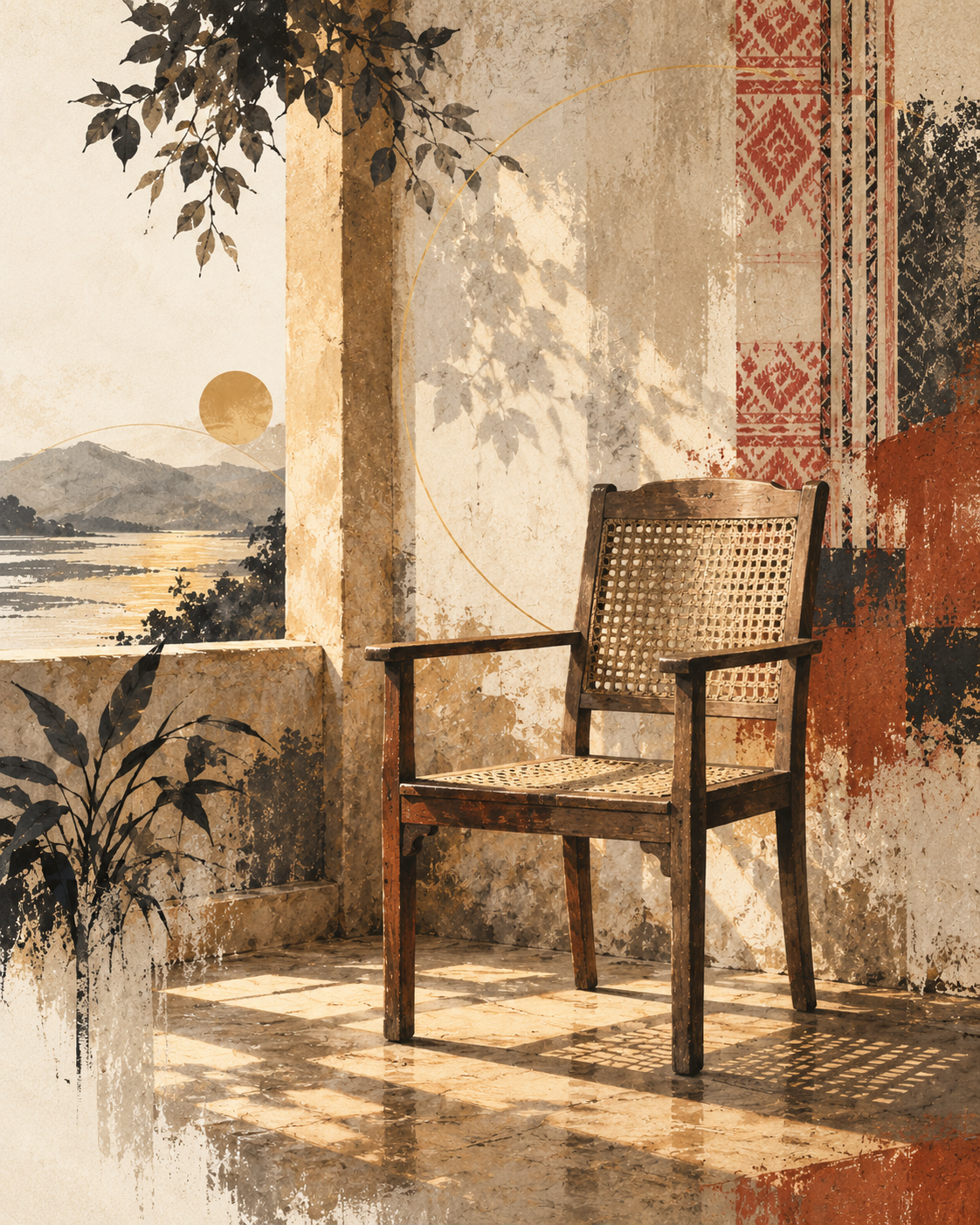 Image placeholder for The Chair by Benu Mishra — awaiting rights clearance